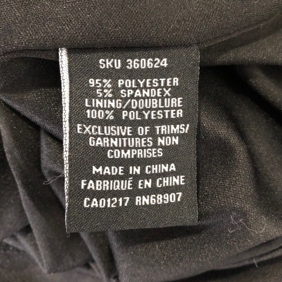 🎄 Le Chateau LBD black dress mini SZ M - Picture 10 of 11